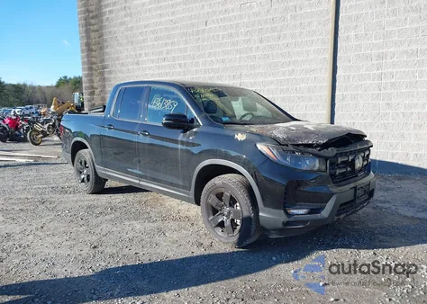 2025 Honda Ridgeline Black Edition z USA, uszkodzony, nr VIN 5FPYK3F84SB040055